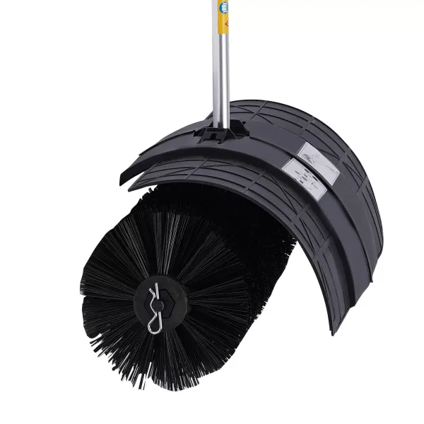 1.7 kW / 2.3 PS 52CC Benzin Kehrmaschine Motorbesen Sweeper Motor Besen Schneefräse