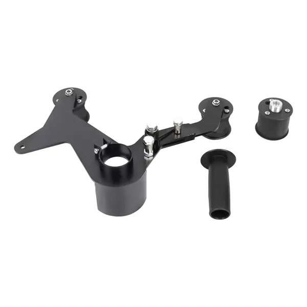 Bandschleifer Schleifmaschine M10 Verbinder, Rohrbandschleifer Zubehör mit 270° Schleifbereich zum Schleifen, Schmieden und Polieren