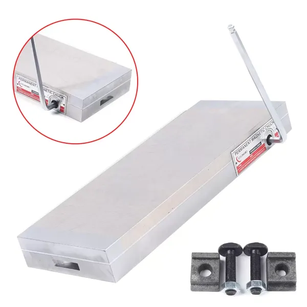 40X15CM Permanent Magnetisches Magnetspannplatte Magnetfutter Aus Messing, Für Schleifmaschinen