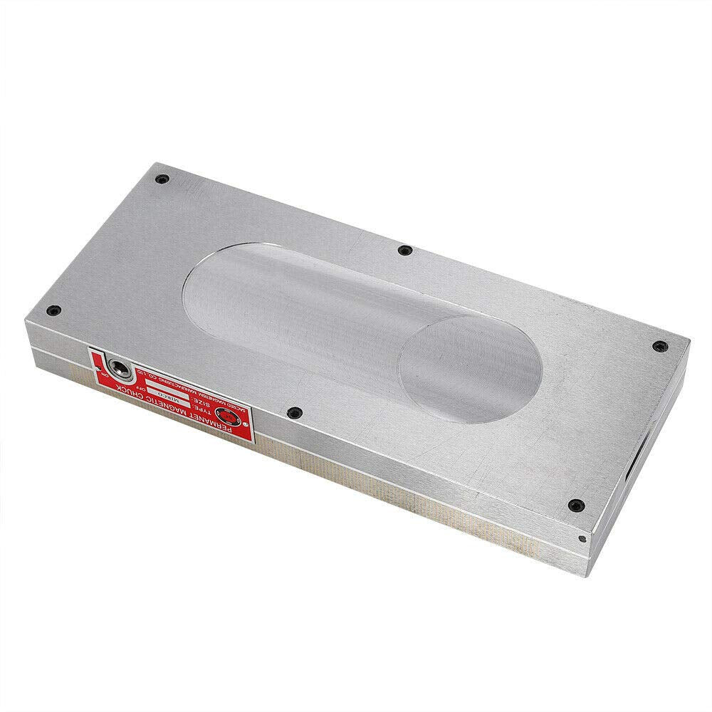 CNCEST Magnetspannplatte 6 x 14 zoll Magnetfutter Permanente Magnet 150x350 mm
