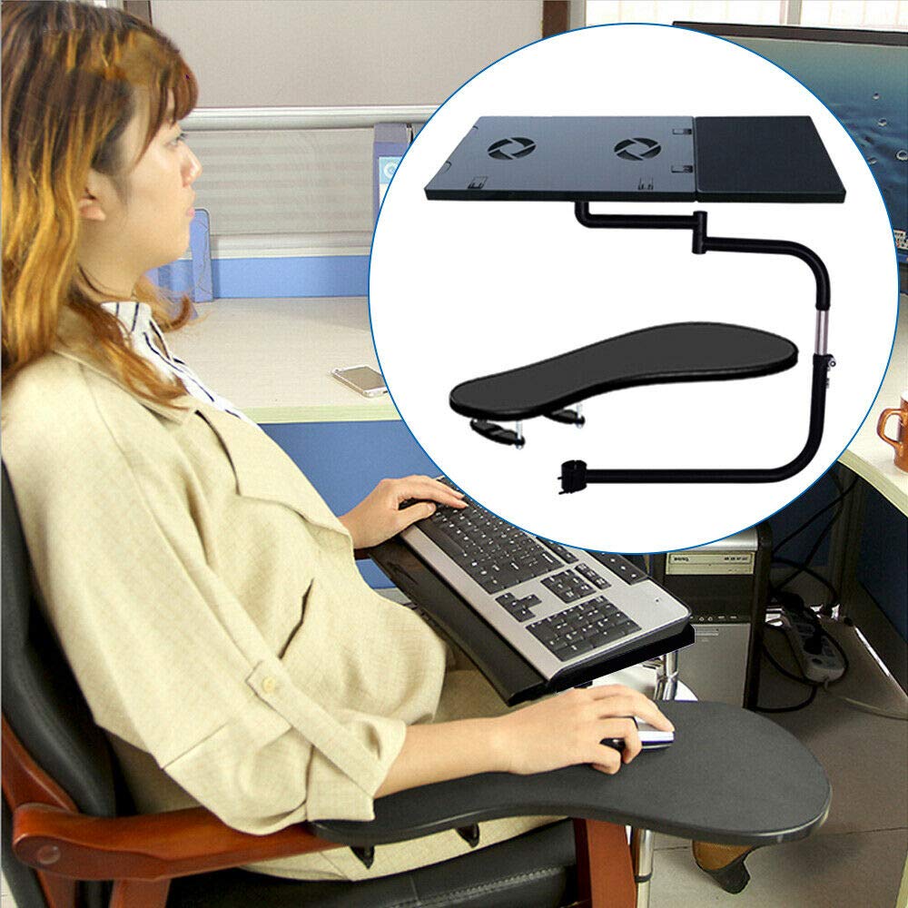 CNCEST Multifunktionaler Mauspad Handgelenkstütze Klemmtastatur Unterstützung Laptophalter Maus CNCEST Multifunktionaler Mauspad Handgelenkstütze Klemmtastatur Unterstützung Laptophalter Maus