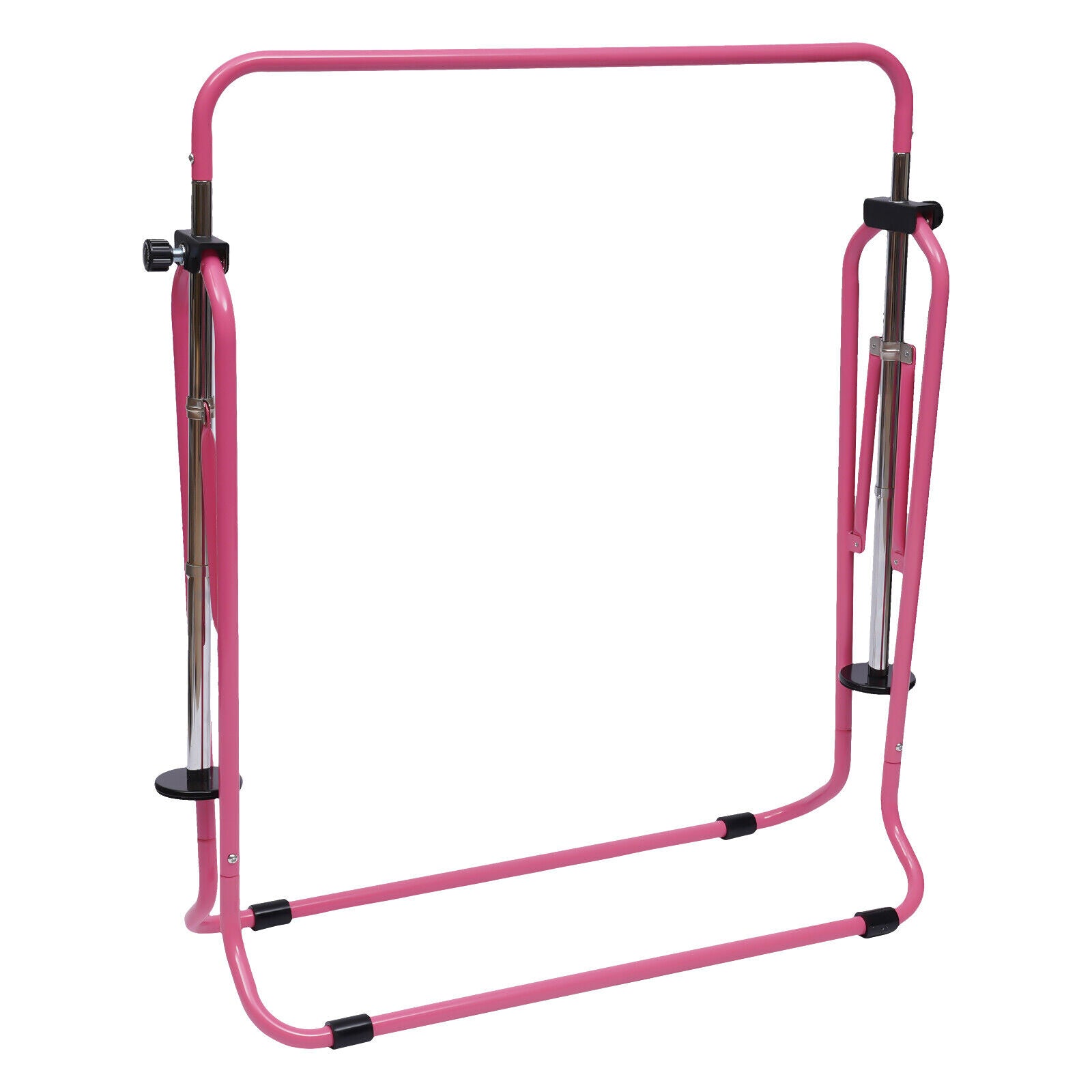 Kinder Gymnastik Reck Stufenbarren Klimmzugstange Turnen Sport Stable Stange 129cm Rosa