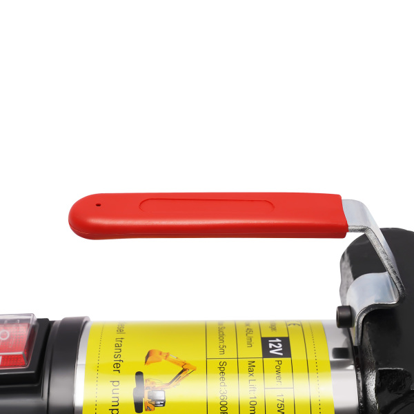 12V Selbstansaugende Dieselpume Heizölpumpe Ölpumpe Automatik Pistole mit PVC