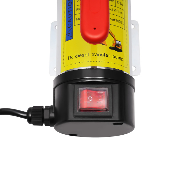 12V Selbstansaugende Dieselpume Heizölpumpe Ölpumpe Automatik Pistole mit PVC