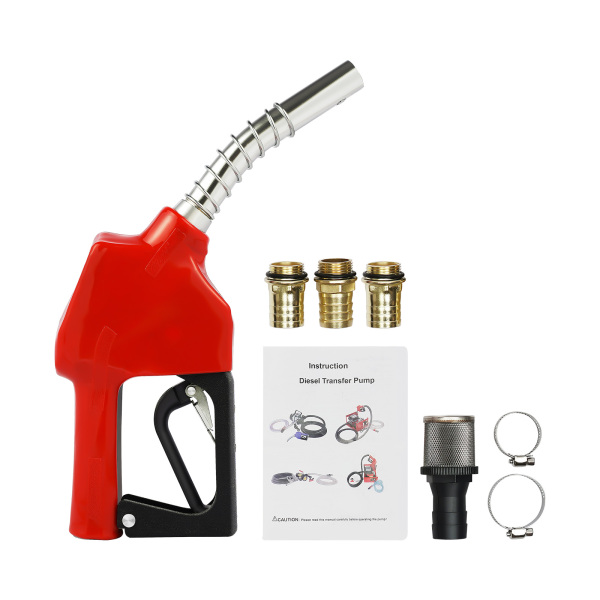 12V Selbstansaugende Dieselpume Heizölpumpe Ölpumpe Automatik Pistole mit PVC