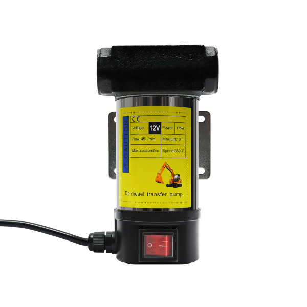 12V Selbstansaugende Dieselpume Heizölpumpe Ölpumpe Automatik Pistole mit PVC