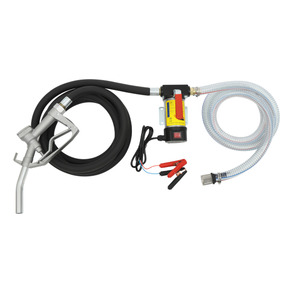 12V 175W 50L/min Dieselpumpe Selbstansaugend mit Zapfpistole