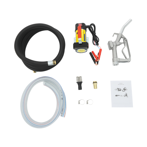 12V 175W 50L/min Dieselpumpe Selbstansaugend mit Zapfpistole
