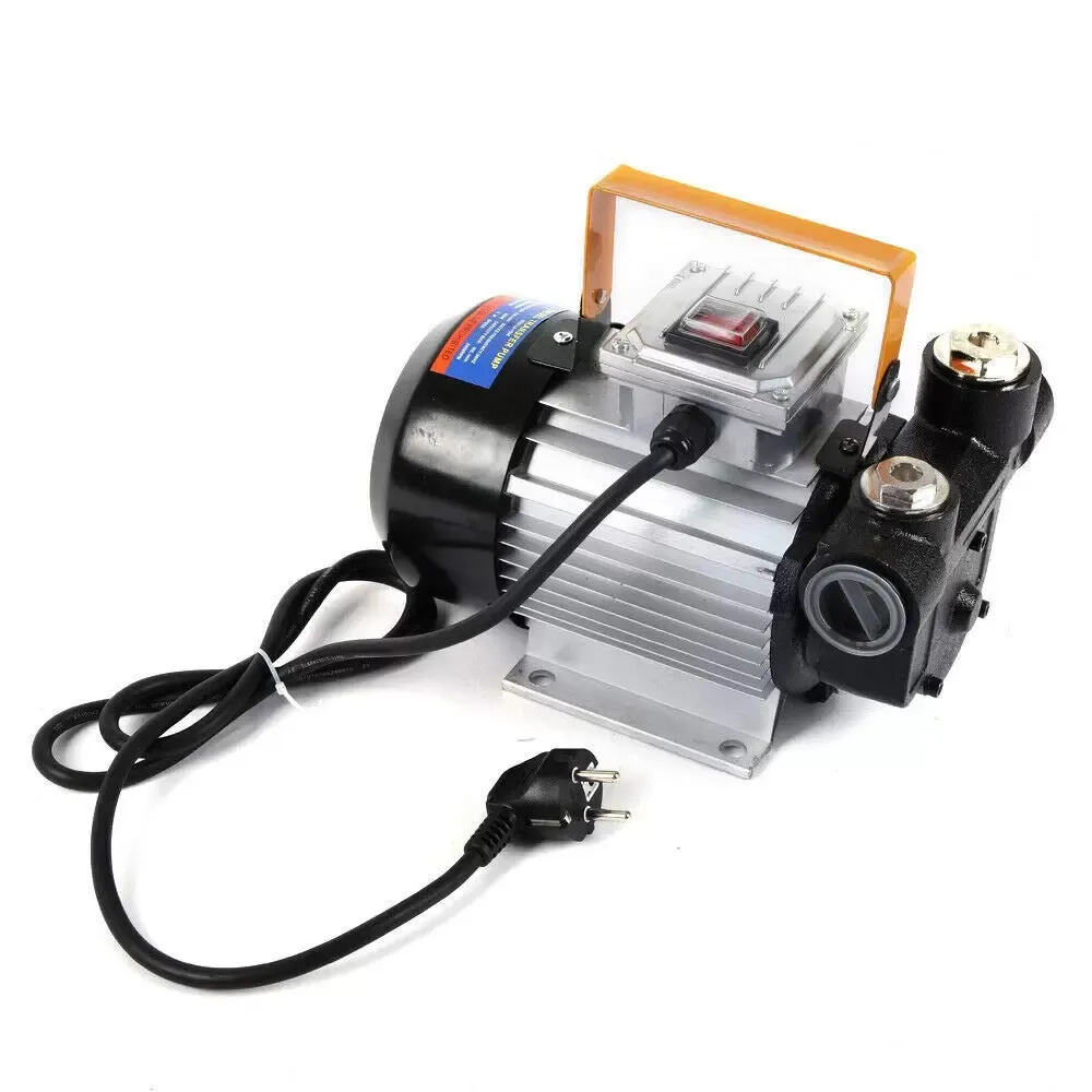 550W 60L/Min Dieselpumpe Heizölpumpe Selbstansaugend Ölpumpe Mit Automatik Zapfpistolle