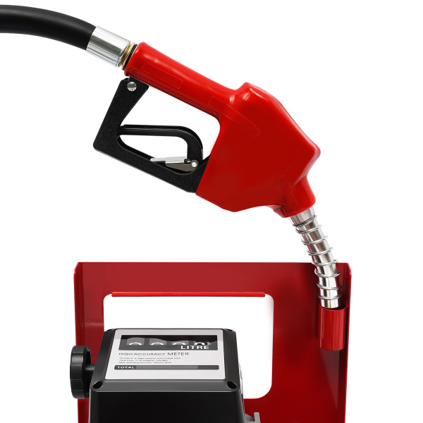 230V 200W 50L/min Dieselpumpe Heizölpumpe Selbstansaugend Zapfpistole + Zählwerk
