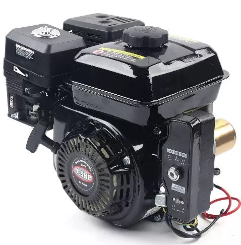4 Takt 212 ccm Benzinmotor Standmotor 7,5 PS OHV Kartmotor Leichtstartmotor mit Elektrostart