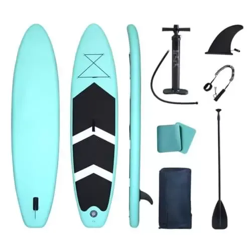 320 x 76 x 15 cm Aufblasbares Paddle Surfing Board Stand Up Paddle Surfboard
