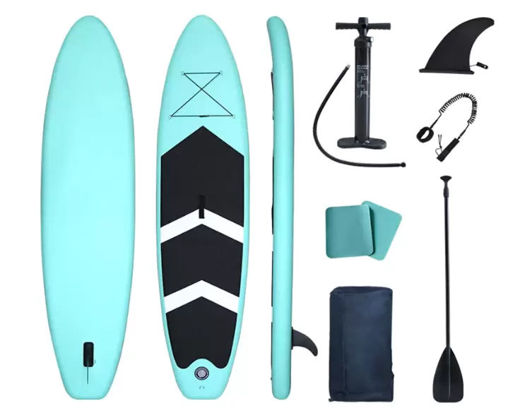320 x 76 x 15 cm Aufblasbares Paddle Surfing Board Stand Up Paddle Surfboard