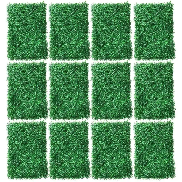40 * 60cm 12 Stück Wandhecke Dekor Fake Fence Künstliche Matte Panel
