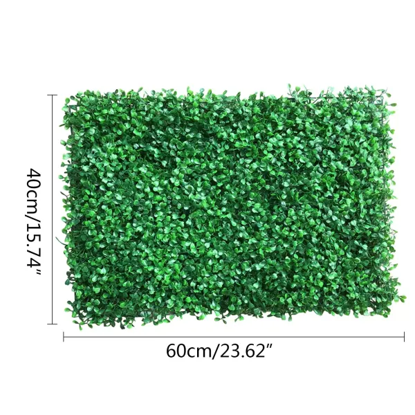40 * 60cm 12 Stück Wandhecke Dekor Fake Fence Künstliche Matte Panel 40 * 60cm 12 Stück Wandhecke Dekor Fake Fence Künstliche Matte Panel
