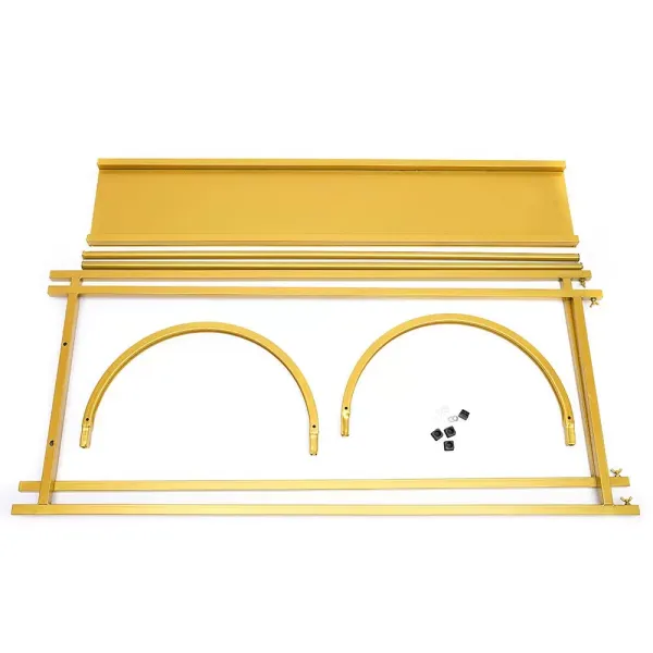 Quadrat Kleiderständer Gold Bogenständer Metall, Hochzeitskleid Braut Garderobenständer, Für Zuhause, Geschäft, Hochzeit