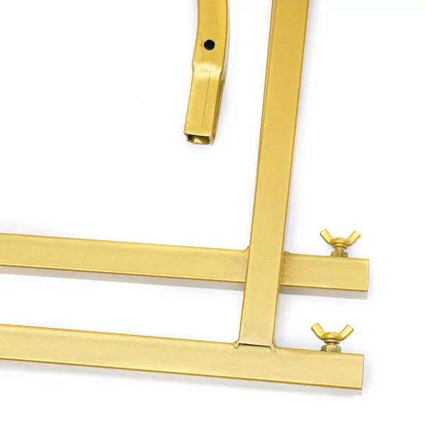 Quadrat Kleiderständer Gold Bogenständer Metall, Hochzeitskleid Braut Garderobenständer, Für Zuhause, Geschäft, Hochzeit