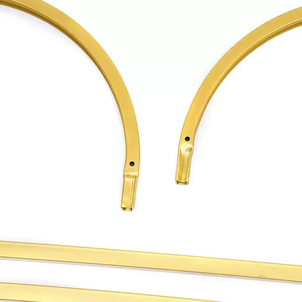 Quadrat Kleiderständer Gold Bogenständer Metall, Hochzeitskleid Braut Garderobenständer, Für Zuhause, Geschäft, Hochzeit