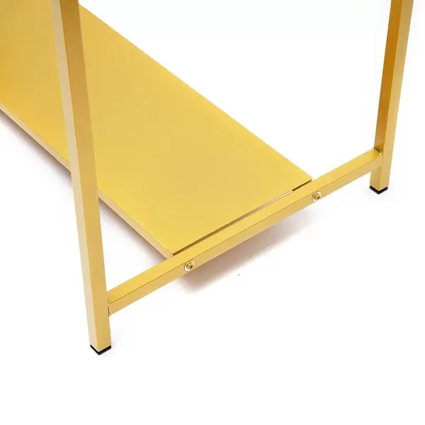 Quadrat Kleiderständer Gold Bogenständer Metall, Hochzeitskleid Braut Garderobenständer, Für Zuhause, Geschäft, Hochzeit