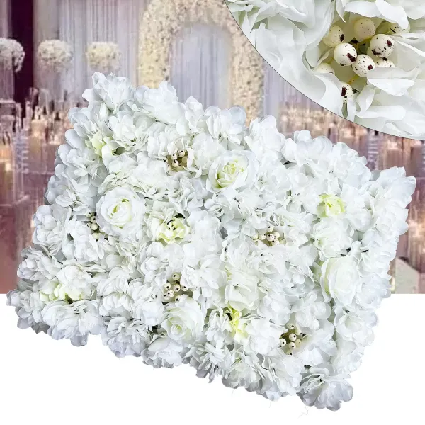 12Pcs 40*60cm Künstliche Blumen Deko Künstliche Blumen Wand Flower Wall Panel DIY Hochzeit 12Pcs 40*60cm Künstliche Blumen Deko Künstliche Blumen Wand Flower Wall Panel DIY Hochzeit