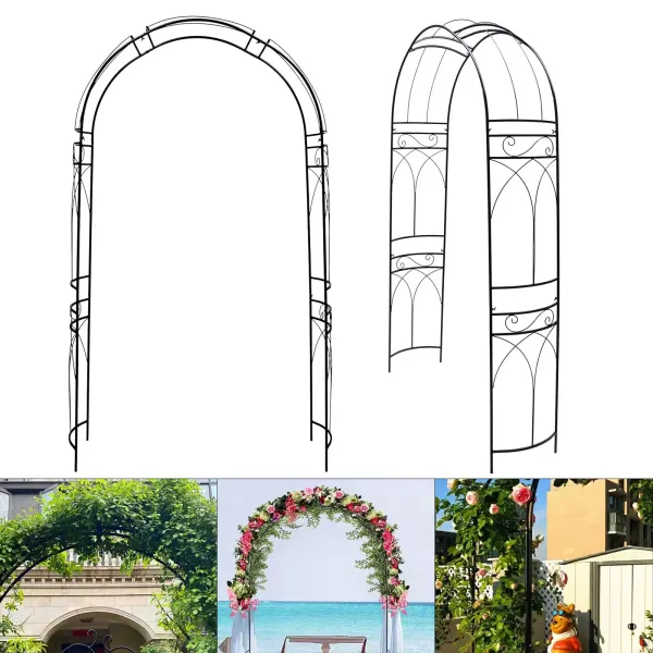 210 x 115 cm Gartenbogen Kletterpflanzen Spalier Torbogen Patio Hochzeit Garten Rasen Hinterhof