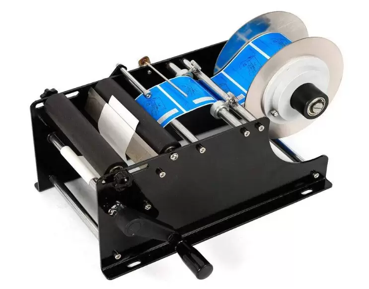 220 V Mała etykieciarka MT-30 15-120 mm Maszyna do etykietowania okrągłych puszek