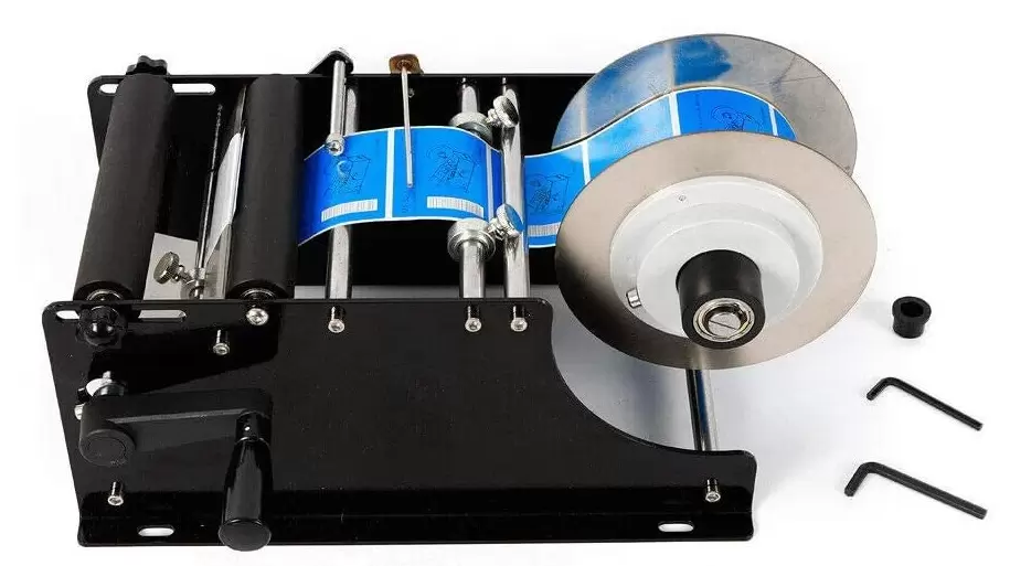 220 V Mała etykieciarka MT-30 15-120 mm Maszyna do etykietowania okrągłych puszek