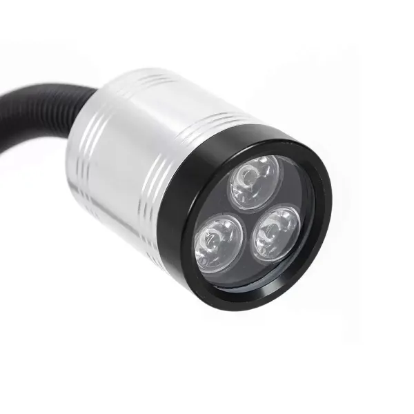 Drehmaschine Lampe CNC Maschinenlampe LED Werkzeug Maschinenleuchte Flexibel Licht 6W (Feste Basis)