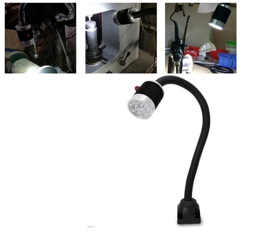 5W 500mm CNC Drehmaschine LED Arbeitsleuchte Fixed/Magnetische Base Lampe Licht