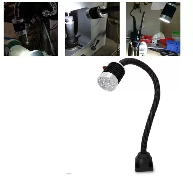 5W 500mm CNC Drehmaschine LED Arbeitsleuchte Fixed/Magnetische Base Lampe Licht
