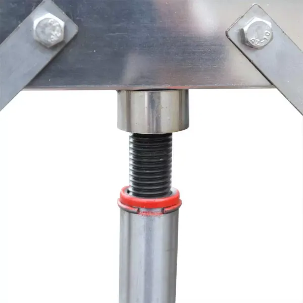 12 L Edelstahl Saftpresse Manuell Fruchtpresse Mit Hydraulischer Wagenheberhilfe Für Winzer