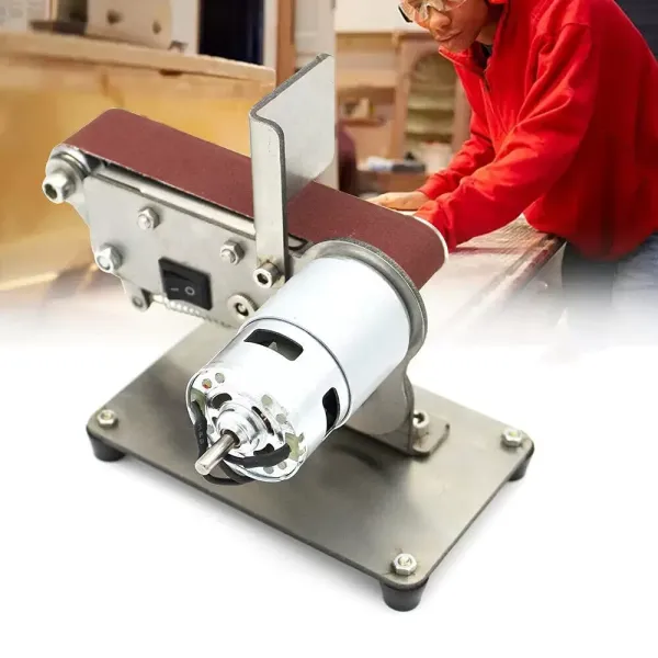 1000-9000RPM 7 Gänge Verstellbarer Mini Elektrische Bandschleifer 1000-9000RPM 7 Gänge Verstellbarer Mini Elektrische Bandschleifer