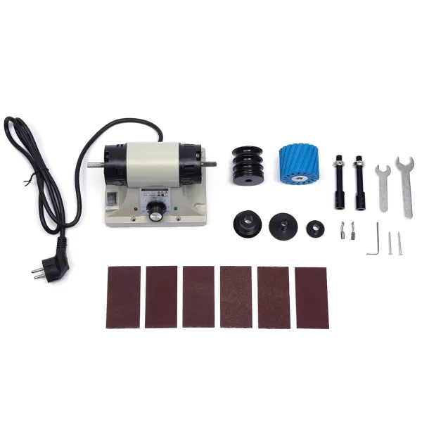 220V Lederpoliermaschine Elektrische Kantenmaschine Kantenwerkzeug Schleifmaschine 0-8000 U/min