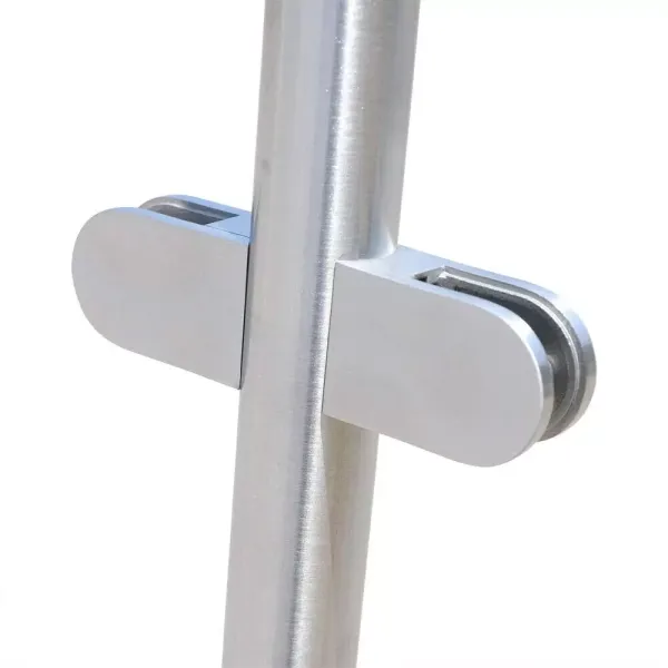 110cm Edelstahl 316 Treppengeländer Zaun Balustrade Geländerendpfosten