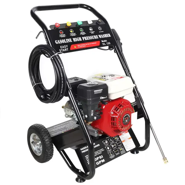 Benzin Hochdruckreiniger 6,5 PS 4900W Benzinmotor Dampfstrahler 190 bar max
