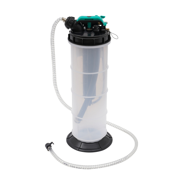7,5 l pneumatische/manuelle Pumpe Flüssigkeitspumpe Flüssigkeitspumpe zum Absaugen von Schmieröl Automatikgetriebeöl Kühlmittel