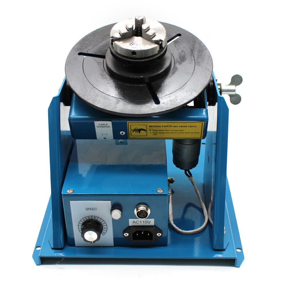 CNCEST Drehschweißen Positionierer Drehtisch Annular Positionierer Tisch mit Mini Chuck