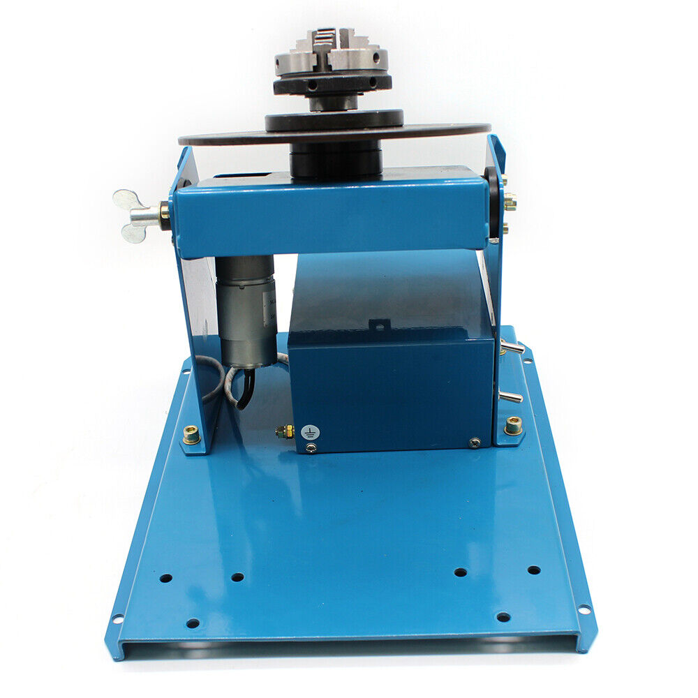 CNCEST Drehschweißen Positionierer Drehtisch Annular Positionierer Tisch mit Mini Chuck