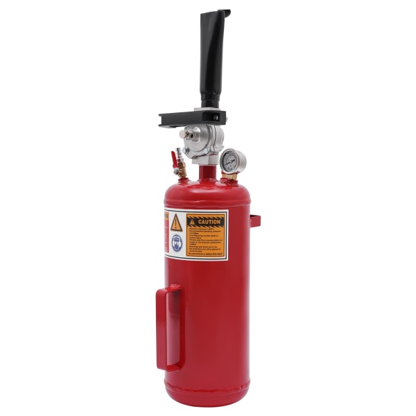 8-l-Reifenwulstfüller, Druckluft-Reifenfüller, Maximaldruck 1 MPa/145 PSI (rot)