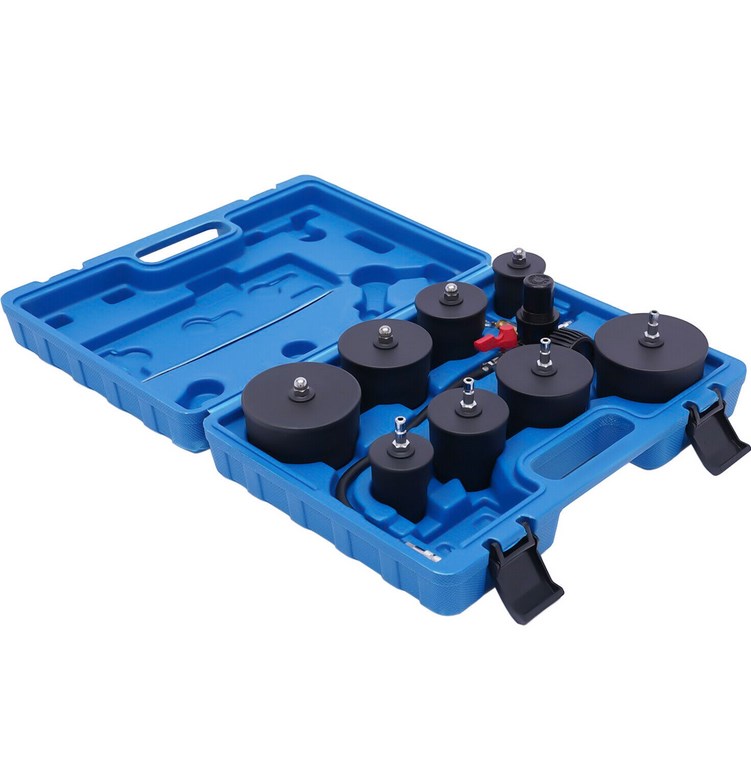 CNCEST Ladeluftkühler Turbolader Adapter Satz Abdrücksatz Ladeluft System Adapter Satz 9tlg für Ladeluftschläuche