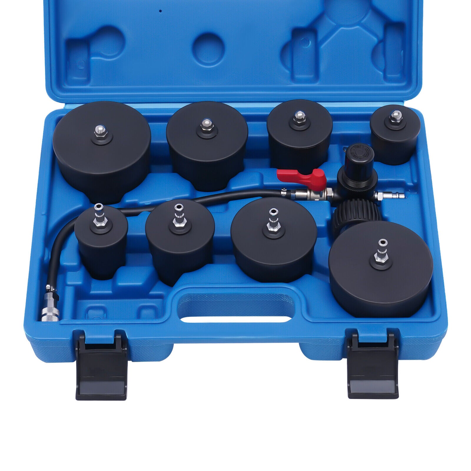 CNCEST Ladeluftkühler Turbolader Adapter Satz Abdrücksatz Ladeluft System Adapter Satz 9tlg für Ladeluftschläuche