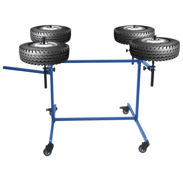 Lackierständer für Felgen, Lackierständer für Felgen, Lackierständer für Autoreparaturen – Blau