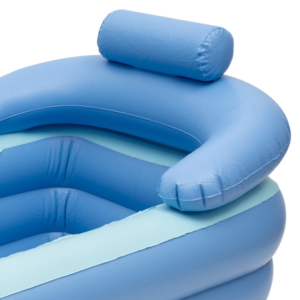 CNCEST Faltbare aufblasbare Badewanne tragbare Erwachsenen-Badewanne 160 x 84 x 64 cm