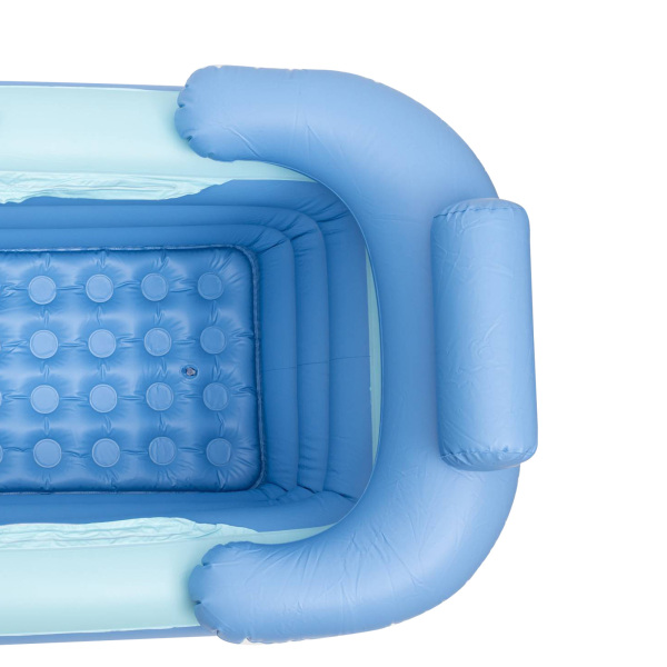 CNCEST Faltbare aufblasbare Badewanne tragbare Erwachsenen-Badewanne 160 x 84 x 64 cm