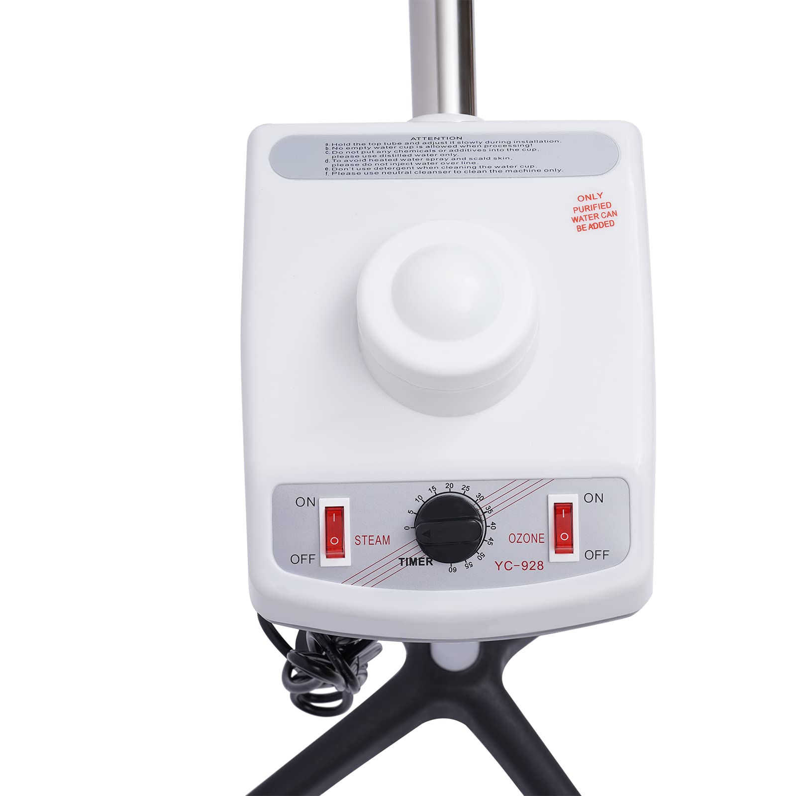 750W Gesichtsdampfer Bedampfer Face Steamer Professional Gesichtssauna Nano Ion Ozon Facial Steamer Heißnebel SPA Skin Care