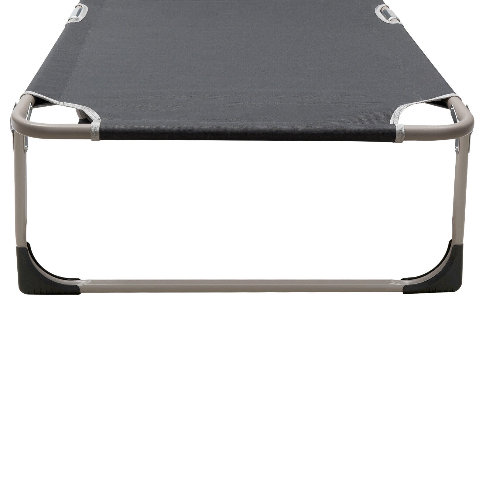 Campingbett Feldbett Klappbar Campingliege Oxfordgewebe Outdoor-Stuhl für Campingplatz Terrasse Strand Garten Büro