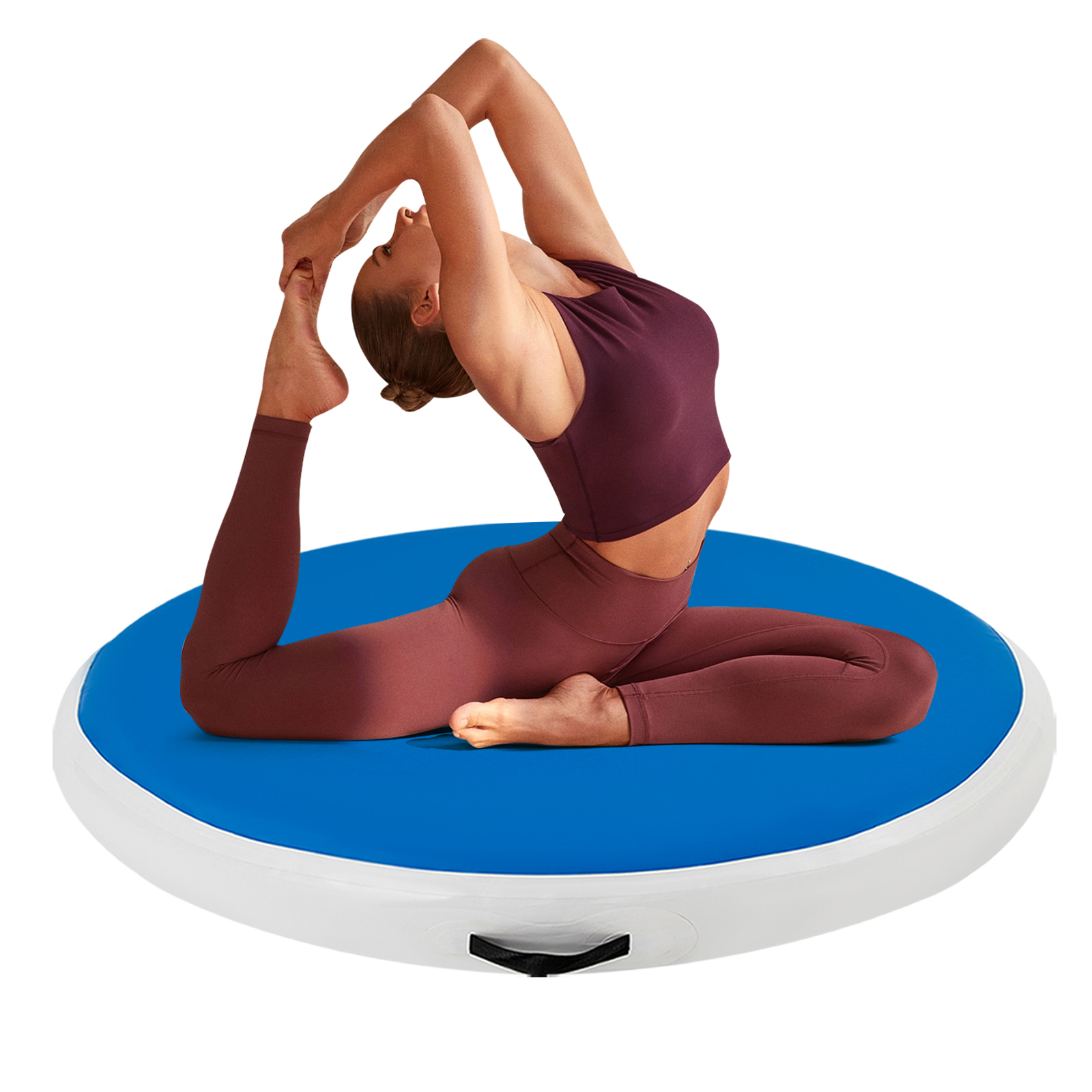 CNCEST Aufblasbare Tumbling Matte Air Track Matte Gymnastikmatte Sportmatte Trainingsmatte mit Pumpe CNCEST Aufblasbare Tumbling Matte Air Track Matte Gymnastikmatte Sportmatte Trainingsmatte mit Pumpe