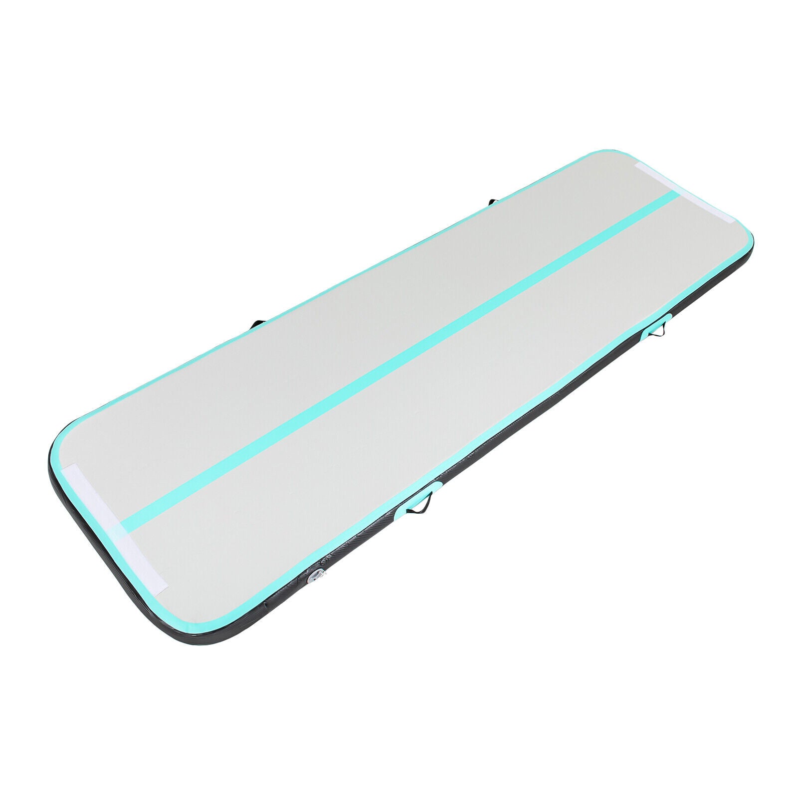 CNCEST 1*3m Turnmatte Aufblasbar Yogamatte Gymnastikmatte Trainingsmatte mit Luftpumpe
