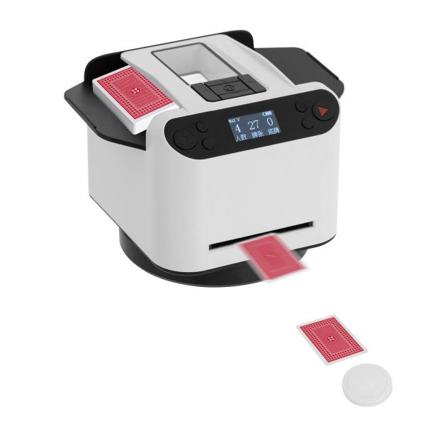 Automatischer Kartenmischer und Kartengeber Automatischer Kartenmischer und Kartengeber