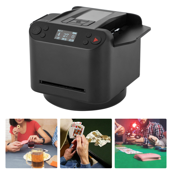 Automatischer Kartenmischer und Kartengeber, Kabelloser Kartengeber Automatischer Kartenmischer und Kartengeber, Kabelloser Kartengeber